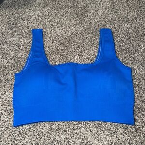 Ribbed sports bra